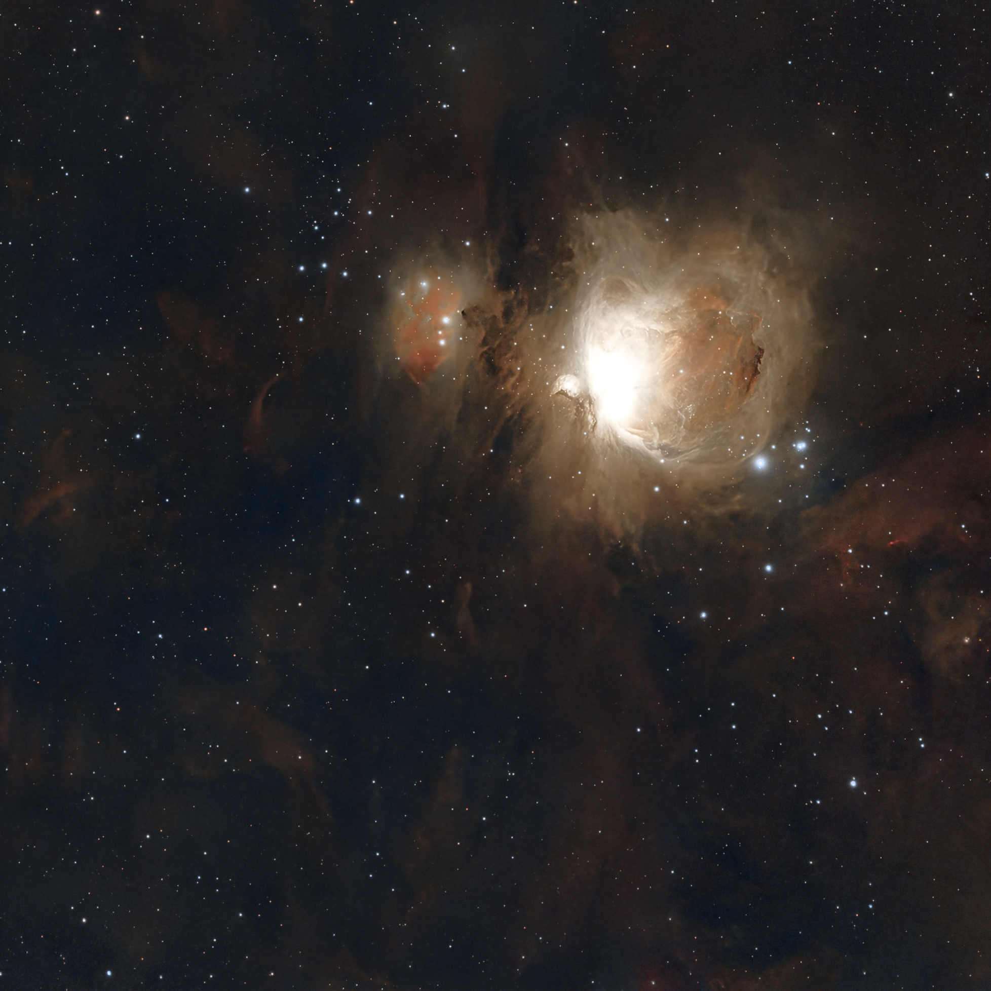 Barnard's Loop · 8h survey selection