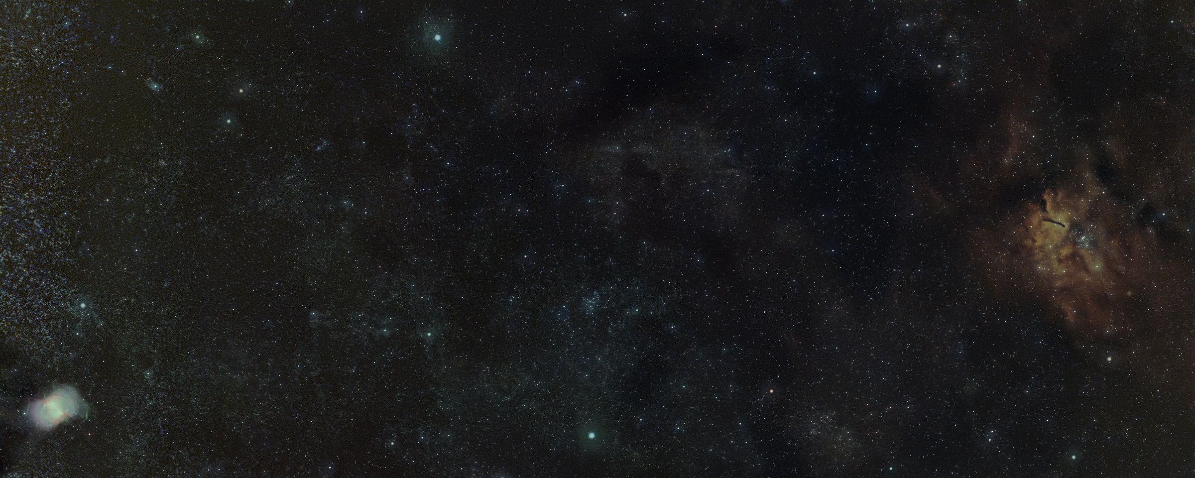 M27 · NGC 6830 · NGC 6823