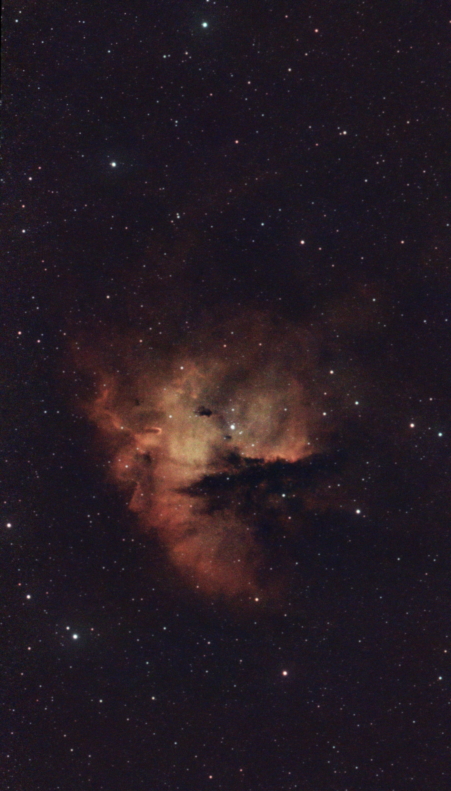 Pacman Nebula HOO