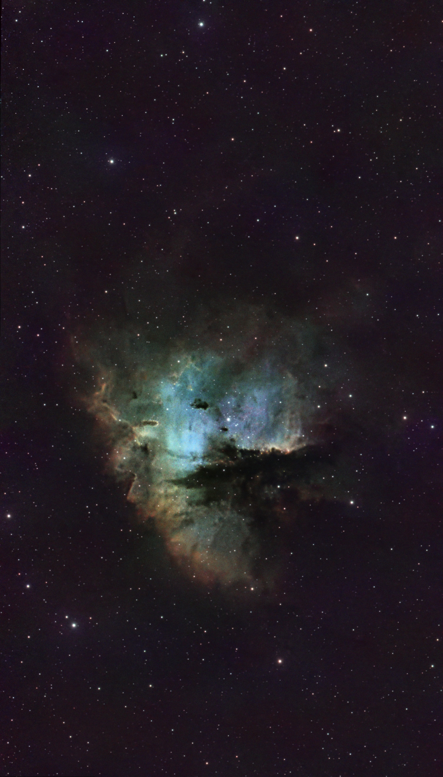 Pacman Nebula SHO