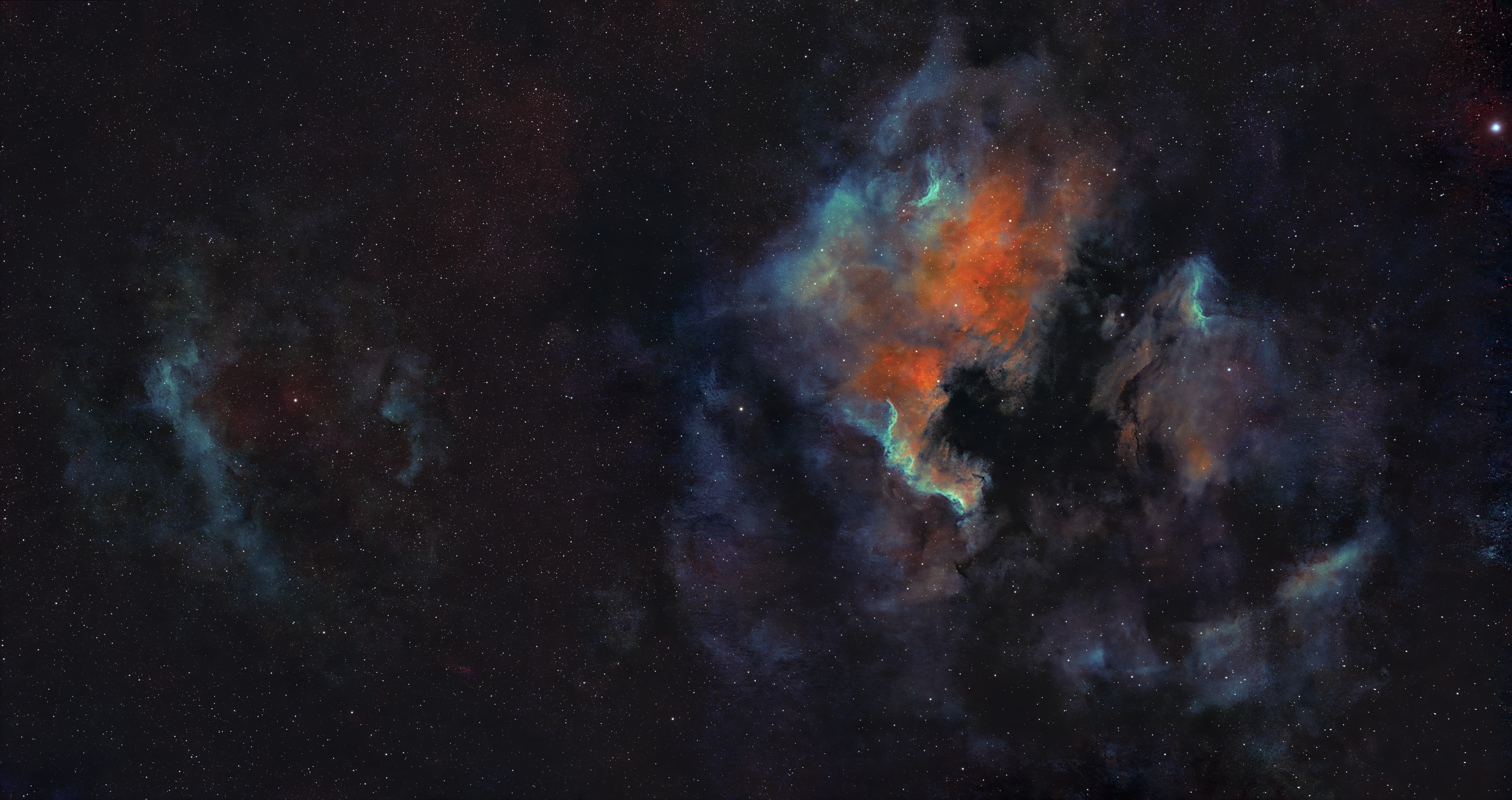 North America Nebula, Pelican Nebula, Clamshell Nebula preview