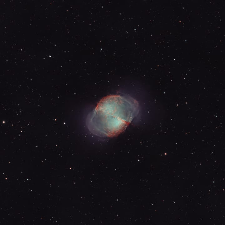 Dumbbell Nebula progression preview