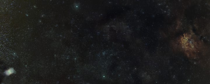 M27 · NGC 6830 · NGC 6823