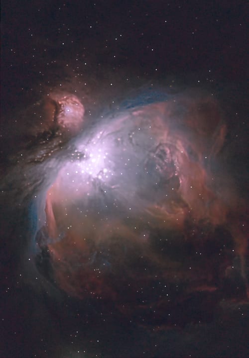 M42 M43 4hours continuum 7h HA 1h SII take 2 preview