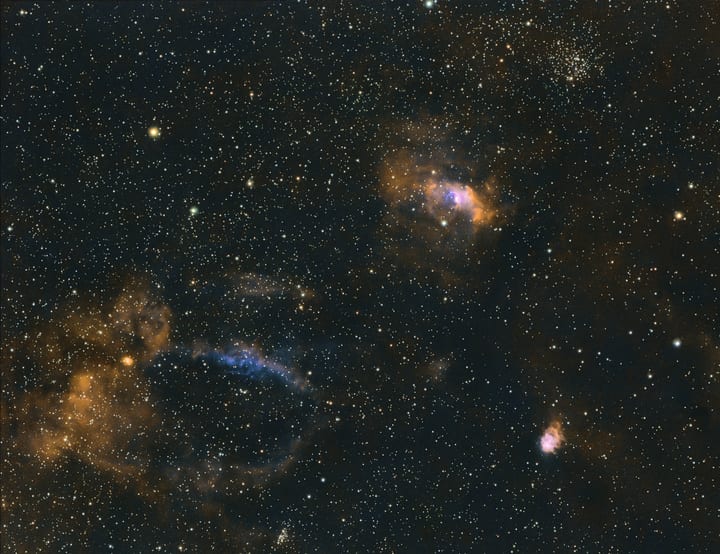 m52 Bubble Lobster Claw region 5h HA 2h SII preview
