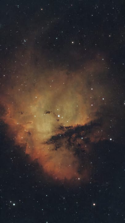 Pacman Nebula preview