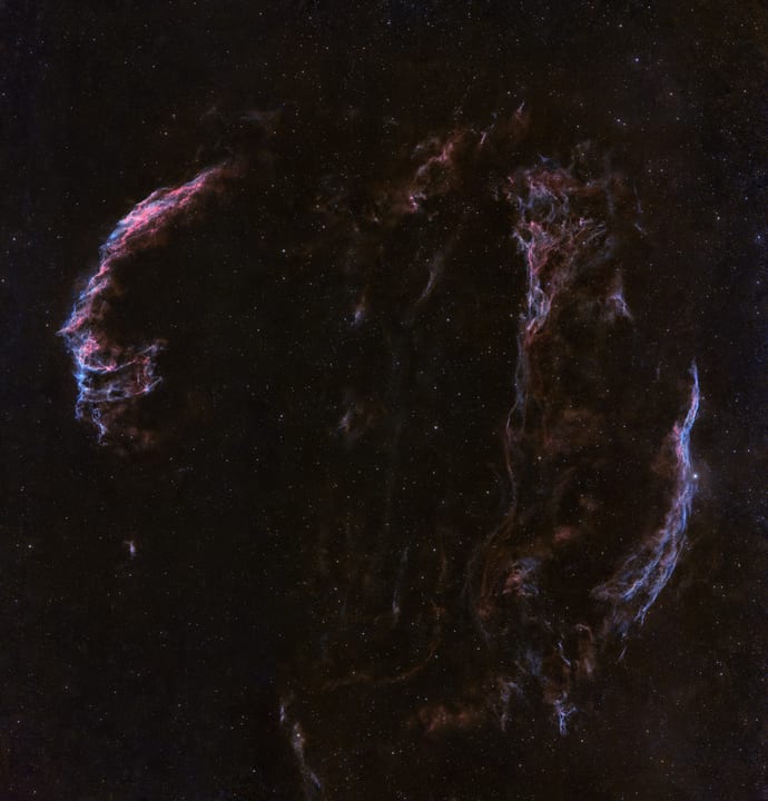 Veil Supernova Remnant 7 hours preview